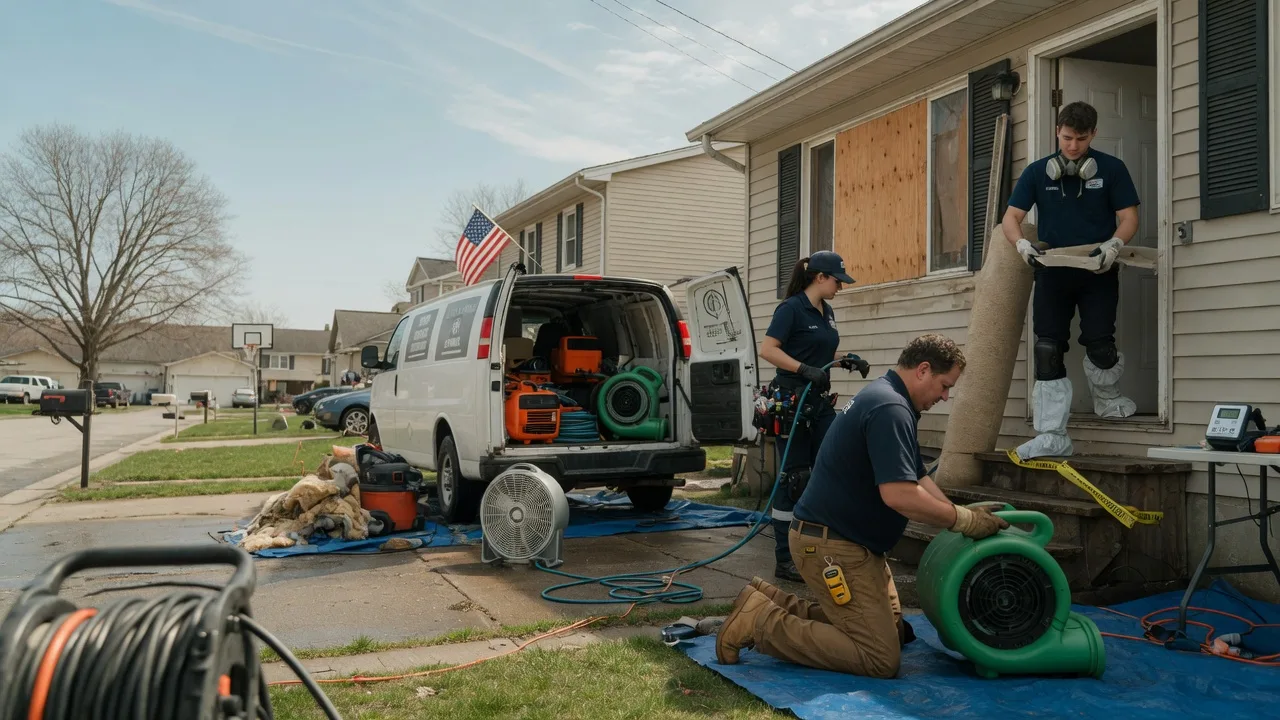 Water Damage Restoration in Golden, MO near me